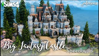 Big Fantasy Castle  Sims 4 Speedbuild  ASMR [upl. by Miriam88]