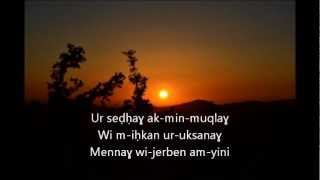 Athmani Excellente chanson damour quotUr seḍḥaɣ akemin muqlaɣquot Avec les paroles [upl. by Borroff]