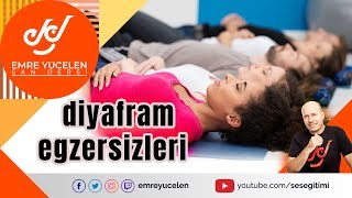 Diyafram Egzersizleri Emre Yücelen Şan Dersi [upl. by Campy769]