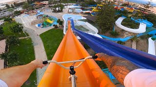 RYAN TAYLOR  FULL SPEED BMX IN A WATERPARK [upl. by Aisel]