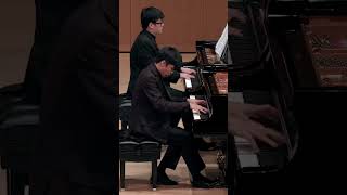 Rachmaninoff Piano Concerto No 2 in C Minor Op 18 Mvt 1 Two Pianos [upl. by Laehcim]