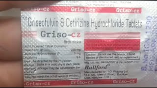 Griseofulvin tablets ip 250 mg usesdose side effects and many more in hindi [upl. by Jaime662]