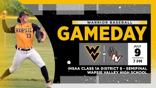 Wapsie Valley vs Iowa Valley  IHSAA Class 1A District 9 Semifinal [upl. by De Witt]