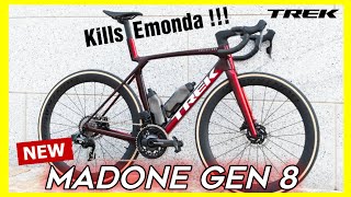 First look  Trek Madone gen 8  looks the same as gen 7 but its totally different [upl. by Yralih]