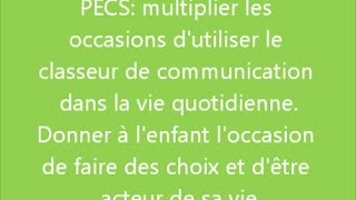 PECS Vie quotidienne [upl. by Larimer2]