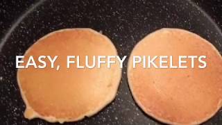 Easy fluffy Pikelets [upl. by Sioled]