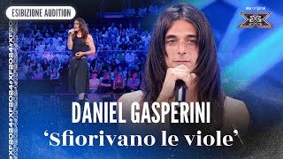 Daniel Gasperini  Sfiorivano le viole  Esibizione Audition  X Factor 2024 [upl. by Neliac301]