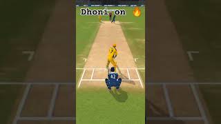 MS Dhoni Batting in IPL CSK trending trendingshorts viralshort cricket rc24 csk msdhoni [upl. by Suoivatram]