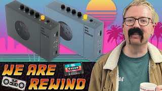 IS CASSETTE COMING BACK  We Are Rewind Wireless Cassette Player Overview [upl. by Ylaek]