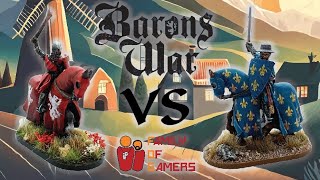 The Barons War Gameplay Falkes De Breaute VS Prince Louie VIII [upl. by Hild398]