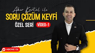 Aker Kartal ile Keyifli Soru Çözüm  1 Ses Bilgisi akerkartal [upl. by Esinnej197]