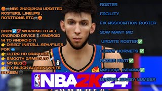 NBA2K20 TO 2K24 ROSTER DIRECT INSTALL NO NEED F1VM WORK A11 TO 14 [upl. by Kaplan]