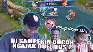 DIAJAKIN BOCAH DUEL ML KALAH KASIH SKIN [upl. by Ennaeerb386]