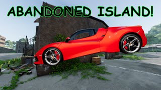 Exploring An ABANDONED ISLAND In BeamNGDrive [upl. by Zere526]