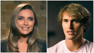 Sophia Thomalla und Alexander Zverev sprachen in einem Interview über die Liebe [upl. by Aneelad]