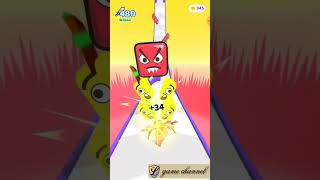 sword cut run 😉😉 gameplay  l game channel  android amp ios gameplay 77777 mobilegame shorts [upl. by Laamak]