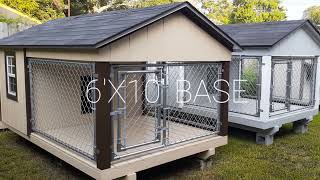 Custom dog houses build in Houston TX [upl. by Ylecic]