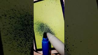 DIY blow pens at home easy creativity blowpen easy [upl. by Dnalhsa]