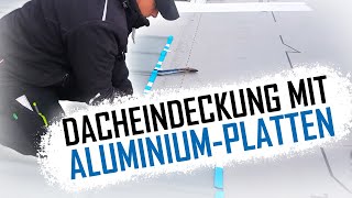 Dachdecker  Dacheindeckung mit PREFA Dachplatten aus Aluminium [upl. by Manaker]