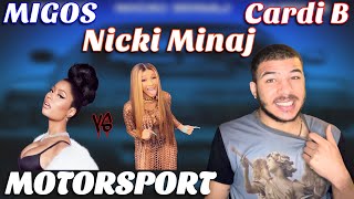 Motorsport  Migos x Nicki Minaj x Cardi B  ORIGINAL amp OFFICIAL NICKI VERSE  REACTION [upl. by Bernadette645]