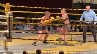 51521 Parkersburg Wv Toughman Contest Brittney Clemons VS Tonya Hopkins Round 1 [upl. by German]