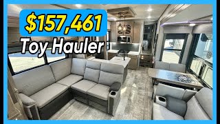 The BEST Grand Design Fifth Wheel Toy Hauler EVER 2023 Momentum 395MS [upl. by Frye]