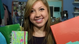 Back to School Supplies  Organization Tips [upl. by Mela]