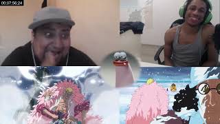 Doflamingo vs Aokiji  Reaction Mashup [upl. by Lohrman723]