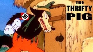 The Thrifty Pig  1941  WW2 Era Cartoon [upl. by Leakcim]