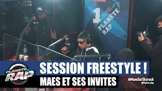 Maes  Session freestyle avec Da Uzi Malty ASB Dymé amp Lemsa  PlanèteRap [upl. by Etnoed]