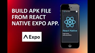 Build apk file from react native expo Note application [upl. by Horton412]