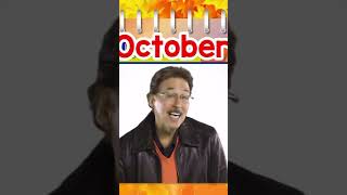 October  Calendar Song for Kids Jack Hartmann [upl. by Ilse]