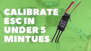 How to Calibrate an ESC in less than 5 Minutes 2020 [upl. by Nylirem]