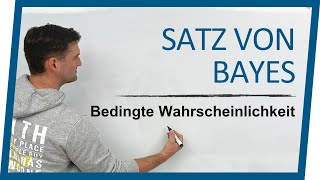 Satz von Bayes  Bedingte Wahrscheinlichkeit  Mathe by Daniel Jung [upl. by Ainig]