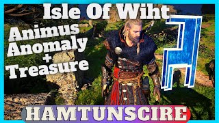 AC Valhalla Solve Animus Anomaly Isle Of Wiht Hamtunscire Treasure South Isle Of Wiht Hamtunscire [upl. by Norford]