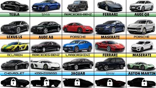 Top Car Brands And Models [upl. by Athiste]