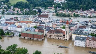 Passau ruft Katastrophenfall wegen Hochwasser aus [upl. by Belva254]