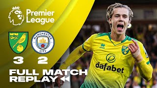 FULL MATCH REPLAY  Norwich City 32 Manchester City  140919 [upl. by Keelby]