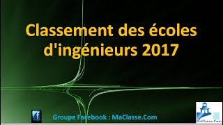 Classement des écoles dingénieurs 2017 selon le salaire un an après la sortie [upl. by Harihat]