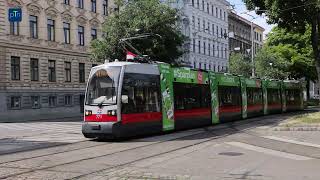 Wien  Linien 40 41 und 42 Umleitung im Sommer 2023 4K60p [upl. by Ellesig]