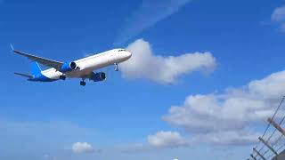 Jet2 Holidays A321 Neo Landing at Lanzarote Airport  190924 [upl. by Verger22]