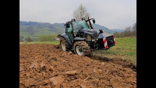 Lindner Lintrac 90 i ciężka górska orka ciągnik który stworzony jest do tych właśnie warunków [upl. by Nilya]