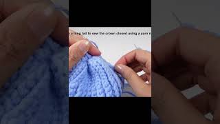 How to Crochet Baby Hat 03 Months 1 Hour Learn to Crochet Beanie for Beginners Bonnet Tutorial [upl. by Ahsilrak]