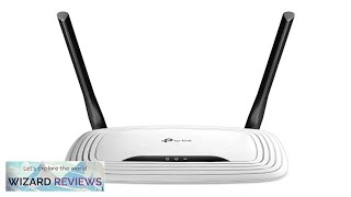 TPLink TLWR841N 24GHz N300 300Mbps Wireless WiFi Router  AP  Range Review [upl. by Melli]