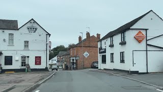 Driving through the village of Fleckney in Leicestershire  121023  dashcam footage  ASMR [upl. by Darrow]