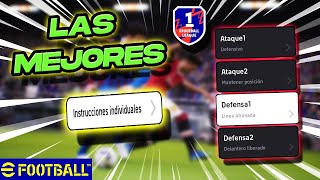 Las MEJORES INSTRUCCIONES INDIVIDUALES en EFOOTBALL para SUBIR DIVISIONES 👦 [upl. by Anihcak]