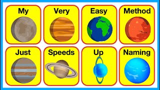 Easiest way to remember the planets 🤔  Learn in 1 minute  Easy Science Learning Video [upl. by Fujio]