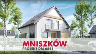 Projekt domu Mniszków  DM 6545 [upl. by Nealson]