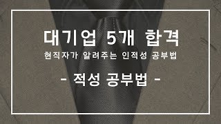 인적성 어디서부터 뭐해야할지 모르겠어 드루와 공부법 안내 문제집 추천 합격 가능성 test방법 [upl. by Aicnarf]