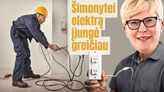 Dideliems ponams elektrą įjungia greičiau Sužinokite ką pastebėjo žmonės [upl. by Huba126]